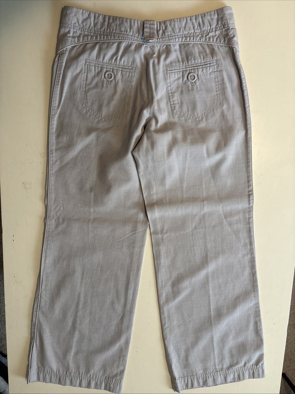 Elevenses 6 Gray 90’s Y2K Pants, 100% Cotton, Preppy, Veronica Mars, EUC